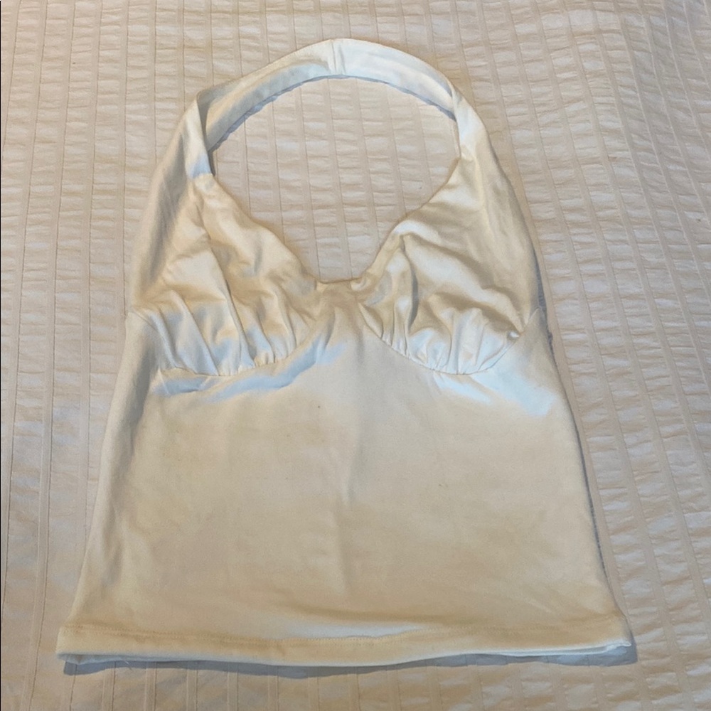 White Halter Top NWOT